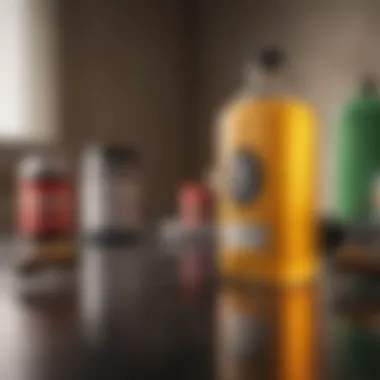Pesticide Dangers A visual representation of pesticide exposure with various pesticide containers and their dangers.