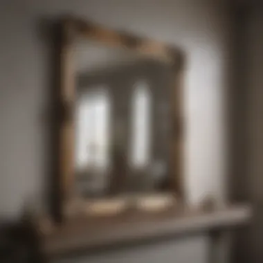 Vintage Wall Mirror Enhancing Classic Decor Vintage wall mirror adding charm to classic decor