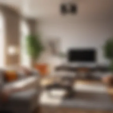 Creative Living Room Layout Innovative furniture arrangement in a small living room