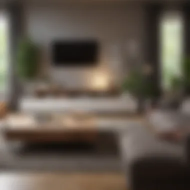 Smart Furniture Solutions Multifunctional furniture pieces in a cozy setting