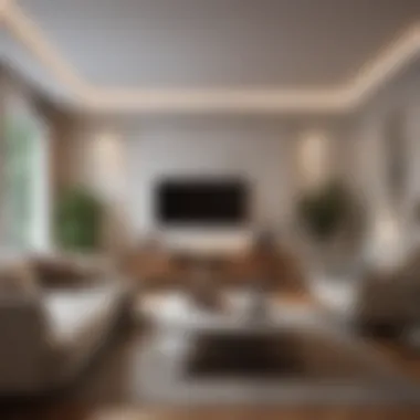 Maximizing Space Elegantly Elegant flow and space utilization in a compact room