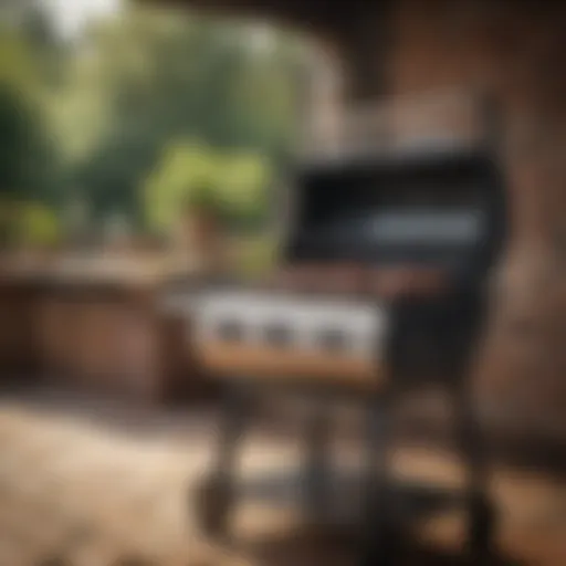 Various types of outdoor grills showcasing diversity in design and functionality