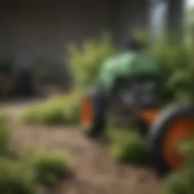 Different types of weed killers on display