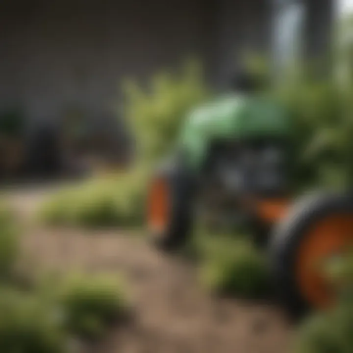 Different types of weed killers on display