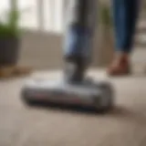 Close-up view of Hoover ONEPWR Pet Cordless Vacuum showcasing sleek design
