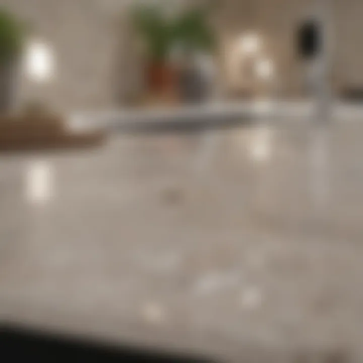 Natural cleaning solutions for quartz surfaces