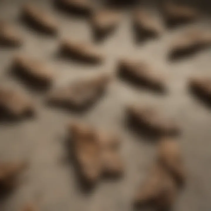 Close-up of common house moths on fabric