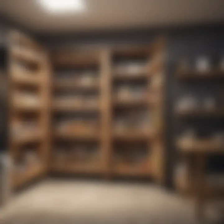 Illustration of a moth-free pantry
