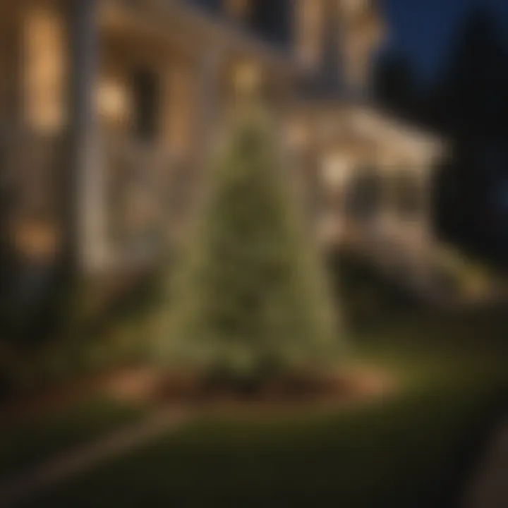 Safety measures and best practices for using Christmas tree lights safely.