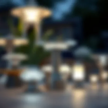 Variety of Low Voltage Lighting Fixtures Close-up of various low voltage lighting fixtures for pool decks