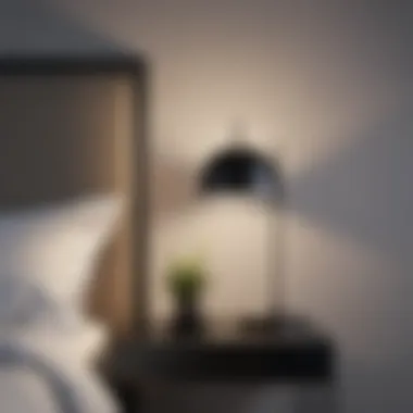 Modern bedside lighting with unique design