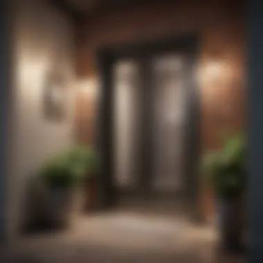 Creating a Welcoming and Organized Entrance Organized and welcoming compact entrance