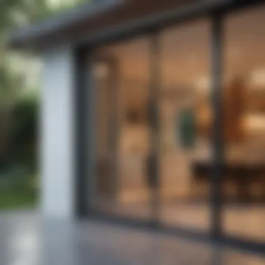 Seamless Transition Between Spaces Sliding glass door connecting indoor space to outdoor patio