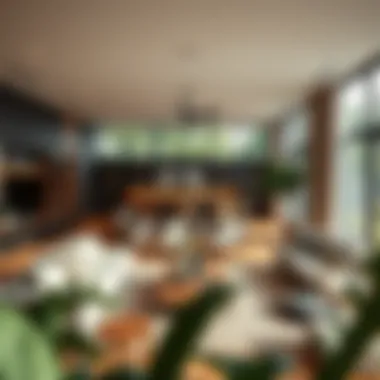 Open Concept Living: Designing for Versatility An open concept living area with multifunctional furniture and layout