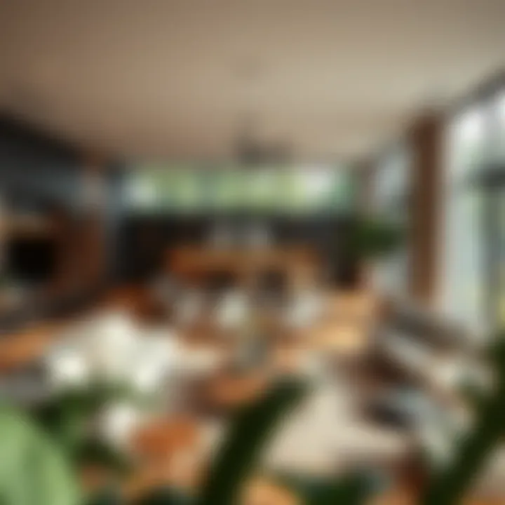 Open Concept Living: Designing for Versatility An open concept living area with multifunctional furniture and layout