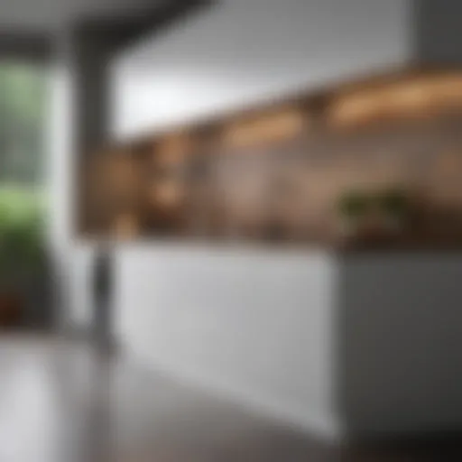 Elegant kitchen cabinet design showcasing modern aesthetics