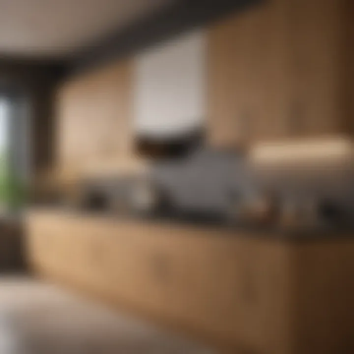 Before and after transformation of kitchen cabinets