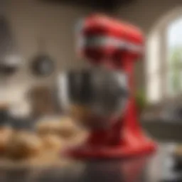 Dough mixer attachment showcasing precision design