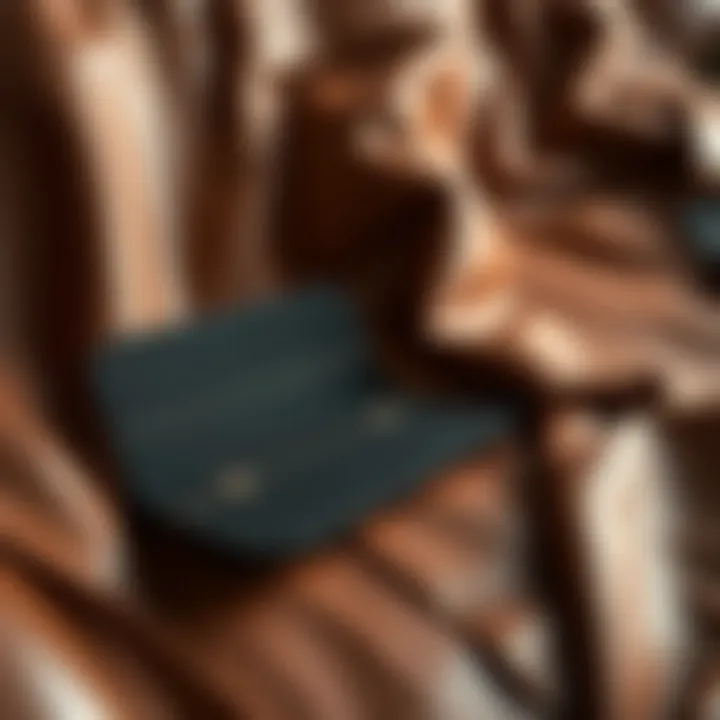 Exploring Various Leather Types Different types of leather swatches for refinishing