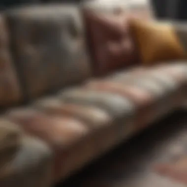 Exploring Fabric Choices Collection of upholstery fabrics in various colors