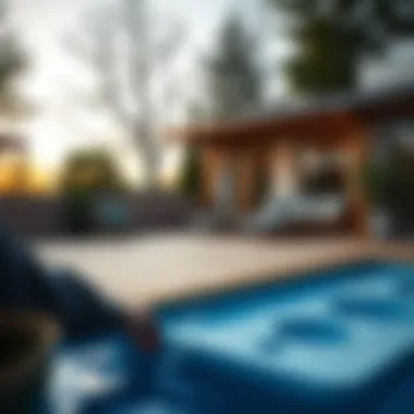 Design blueprint showcasing a well-constructed floating deck