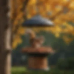 Innovative squirrel-proof bird feeder design