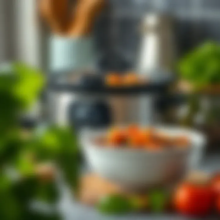 An inviting bowl of slow-cooked stew, illustrating the appliance's output.