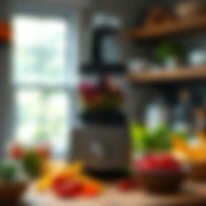 Ninja Food Processor Cup in action with different foods