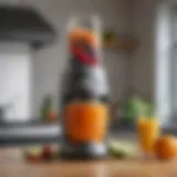 Nutri Bullet Juicer showcasing its sleek design and features