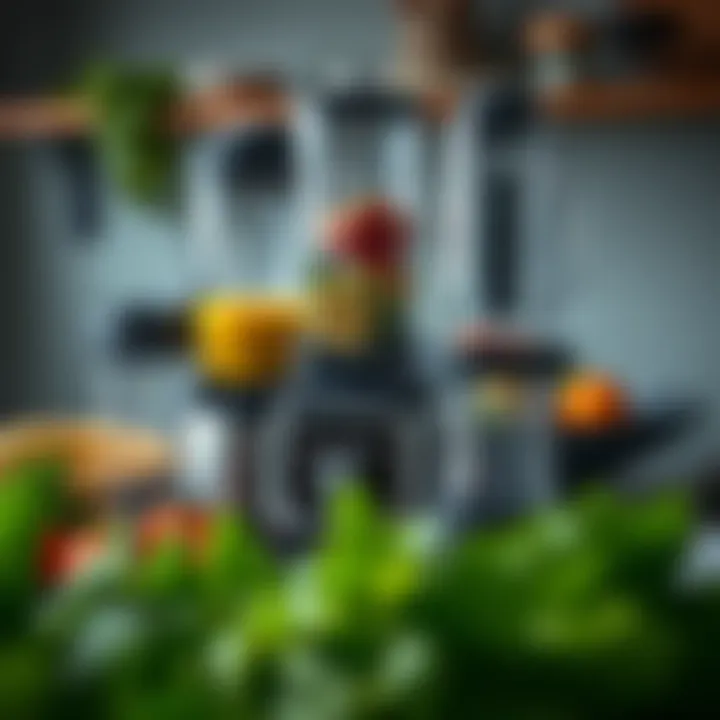 Versatile Attachments of Nutri Ninja Professional Showcasing various attachments of Nutri Ninja Professional
