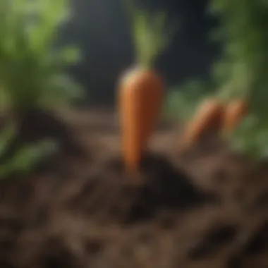 Organic amendments enhancing carrot soil quality