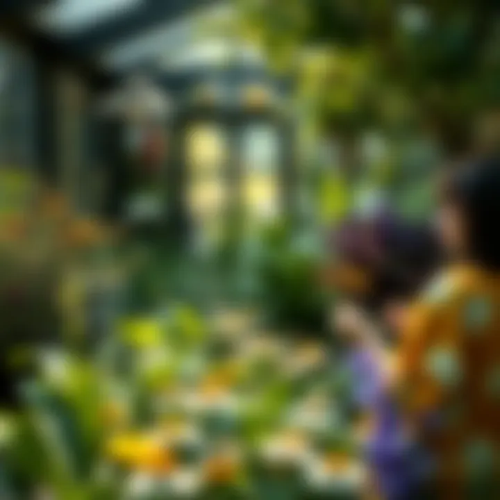 Promoting Environmental Harmony Biodiversity in a thriving garden ecosystem