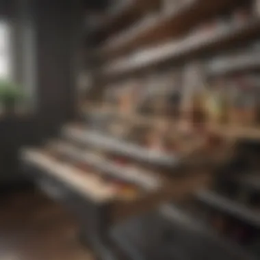 Maximizing Storage with Efficient Drawer Systems Efficient drawer system maximizing pantry storage