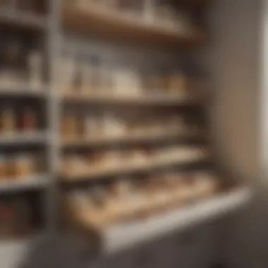 Seasonal Adaptations in Pantry Organization Seasonally adapted pantry decor with drawer organization