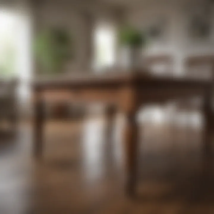 Proper care tips for maintaining wood furniture