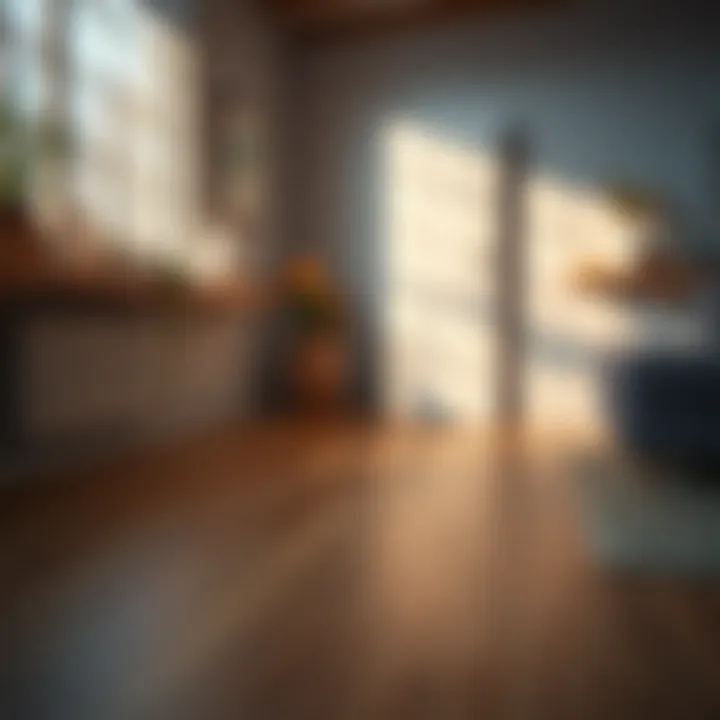 Natural Light Enhancing Floor Color