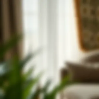 Variety of fabric swatches for curtains