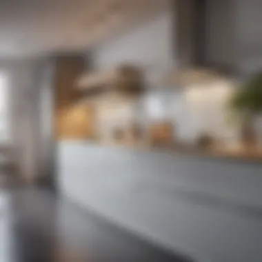 Maintaining a Clean Kitchen Atmosphere A clean kitchen environment with bright lighting