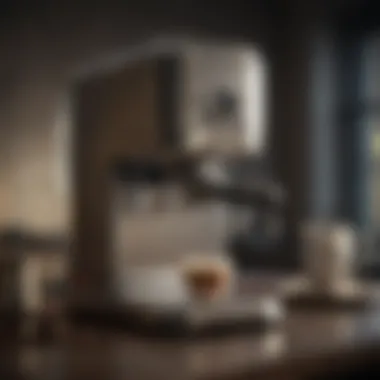 Classic French Coffee Maker Design Elegant design of a classic French coffee maker