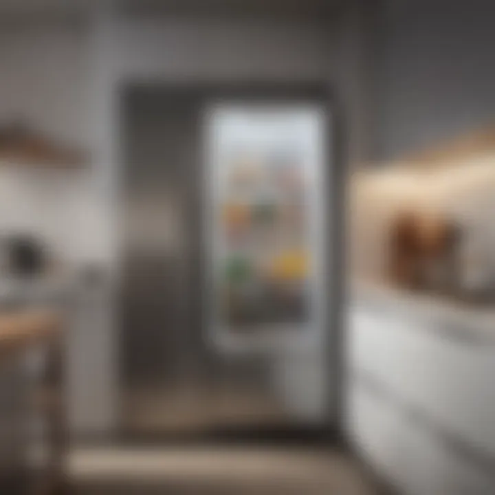 Innovative technology features in a refrigerator's interior