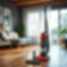 Powerful upright vacuum designed for pet hair