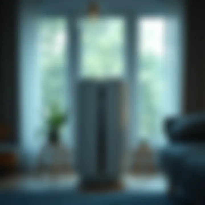 Eliminating Indoor Pollutants Air purifier effectively removing indoor pollutants