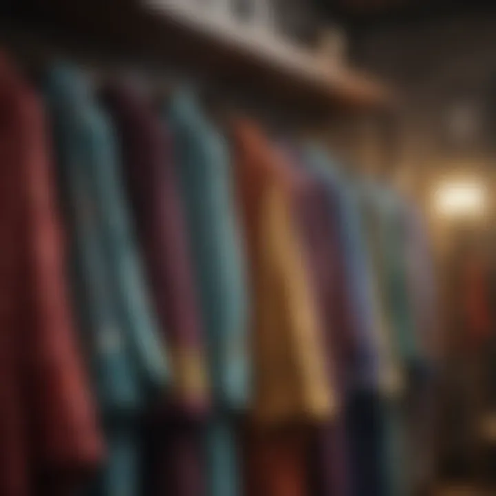 An array of colorful robes showcasing diverse designs