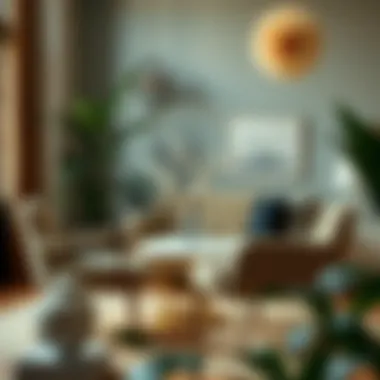 Elegant arrangement showcasing the versatility of chairs