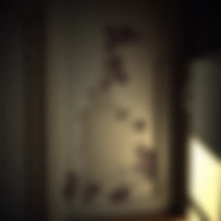 Identifying Mold Growth Mold growth in a corner of a room