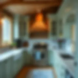 Elegant kitchen cabinetry showcasing refinished surfaces