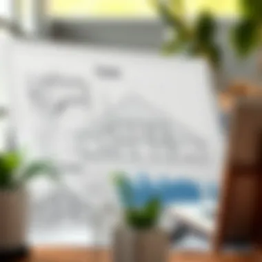 A detailed architectural design blueprint for house side projects