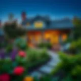 Stunning Side Yard Transformation A stunning side yard transformation showcasing lush landscaping