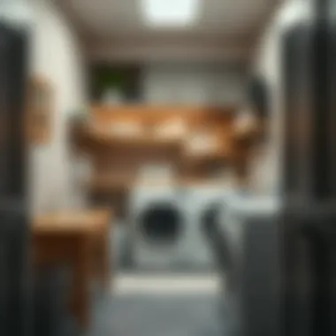 Safe Laundry Room Environment A safe and efficient laundry room environment