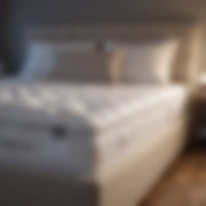 Diagram comparing the dimensions of various mattress sizes including full size